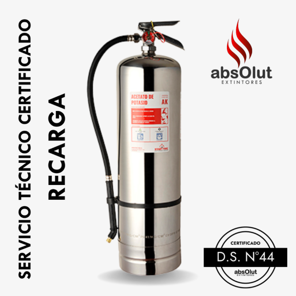 Recarga acetato de potasio (K) 10L/DS44